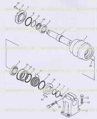 Несущий ролик Несущий ролик