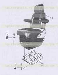 Сиденье оператора Сиденье оператора