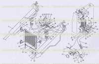 Трубопровод насоса подъема лезвия в сборе Трубопровод насоса подъема лезвия в сборе