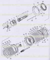 Механизм и вал коробки передач Механизм и вал коробки передач