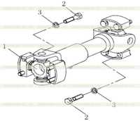 DRIVE SHAFT ASS'Y DRIVE SHAFT ASS'Y