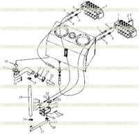 HYDRAUTIC PIPING ASS'Y HYDRAUTIC PIPING ASS'Y