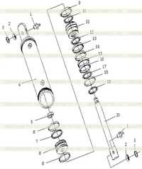 TILT OIL CYLINDER ASS'Y TILT OIL CYLINDER ASS'Y