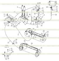 TRAVELING BRAKE PIPING SYSTEM TRAVELING BRAKE PIPING SYSTEM