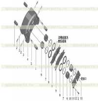 Тормоз в сборе Тормоз в сборе