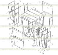 Кабина в сборе 3 Кабина в сборе 3