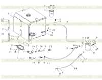 Топливный бак и трубопровод (для CUMMINS) Топливный бак и трубопровод (для CUMMINS)
