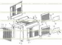 Капот в сборе (для SHANGCHAI) Капот в сборе (для SHANGCHAI)