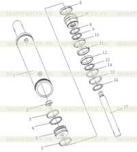 Масляный цилиндр в сборе Масляный цилиндр в сборе