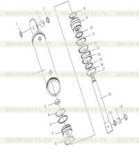 Масляный цилиндр для переднего отвала Масляный цилиндр для переднего отвала