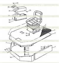 пол в сборе (Водитель) (SL50W-2) пол в сборе (Водитель) (SL50W-2)