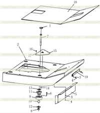 FRAME, FLOOR PLATE ASS'Y FRAME, FLOOR PLATE ASS'Y