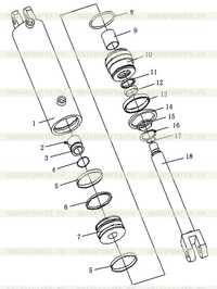 STEERING CYLINDER STEERING CYLINDER