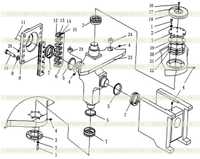 CRISSCROSS STRAP JOINT ASSEMBLY