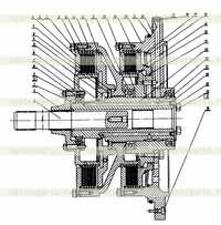 0TQ4000 Бортовой и тормозной фрикционы 0TQ4000 Бортовой и тормозной фрикционы
