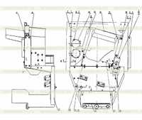 0Т15000 Панель - кресло оператора 0Т15000 Панель - кресло оператора