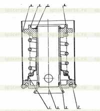 0Т13150 Предохранительный клапан в сборе 0Т13150 Предохранительный клапан в сборе
