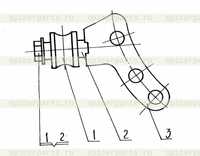 0TQ3237 Суппорт правый