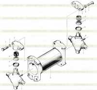0Z14000 Универсальный шарнир 0Z14000 Универсальный шарнир