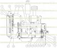 1V34000 Группа двигателя 1V34000 Группа двигателя