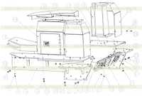 2V09000 Группа плиты подлокотника 2V09000 Группа плиты подлокотника