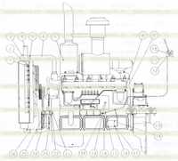 2V17000 Группа двигателя 2V17000 Группа двигателя