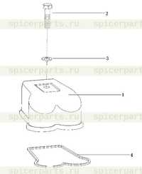 Крышка головки цилиндра в сборе 1 Крышка головки цилиндра в сборе 1