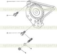 Масляный насос в сборе Масляный насос в сборе