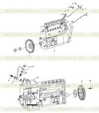 Топливный насос в сборе 1 Топливный насос в сборе 1