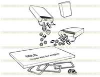 Cylinder head kit A106-4110000991041 Cylinder head kit A106-4110000991041