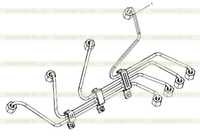High pressure fuel injection pipe group A146-4110002247 High pressure fuel injection pipe group A146-4110002247