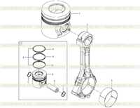 Piston and connecting rod group A124-4110002247 Piston and connecting rod group A124-4110002247