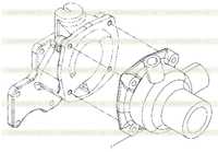 Water pump assembly A153-4110002247 Water pump assembly A153-4110002247