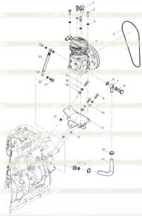 Air compressor assembly