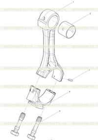Connecting rod assembly Connecting rod assembly