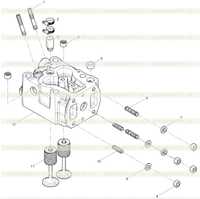 Cylinder head subassembly 2 Cylinder head subassembly 2