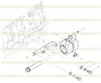 Lubricating oil filter assembly Lubricating oil filter assembly
