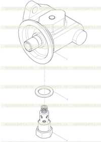 Oil filter seat subassembly Oil filter seat subassembly