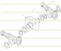 Rocket arm bracket assembly Rocket arm bracket assembly