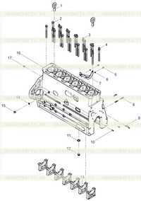 Cylinder block assembly Cylinder block assembly