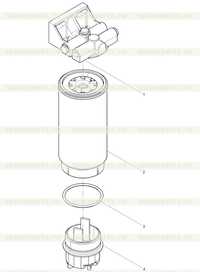 Fuel filter-water separator Fuel filter-water separator