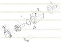 Oil cooler assembly Oil cooler assembly