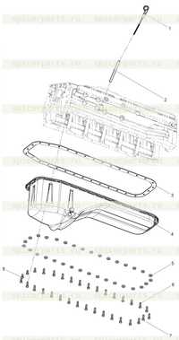Oil pan assembly Oil pan assembly