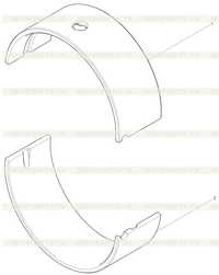 Thrust mainbearing bush assembly Thrust mainbearing bush assembly