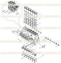 Cylinder block subassembly Cylinder block subassembly