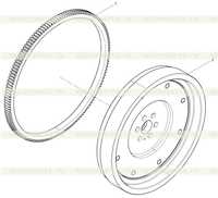 Flywheel sub-assembly Flywheel sub-assembly