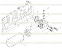 Oil filter assembly Oil filter assembly