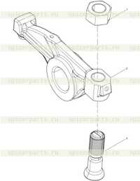 Rocker sub-assembly Rocker sub-assembly