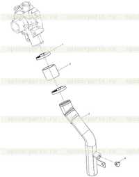 Water inlet joint pipe assembly Water inlet joint pipe assembly