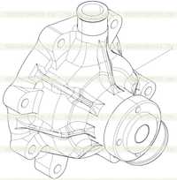Water pump assembly Water pump assembly
